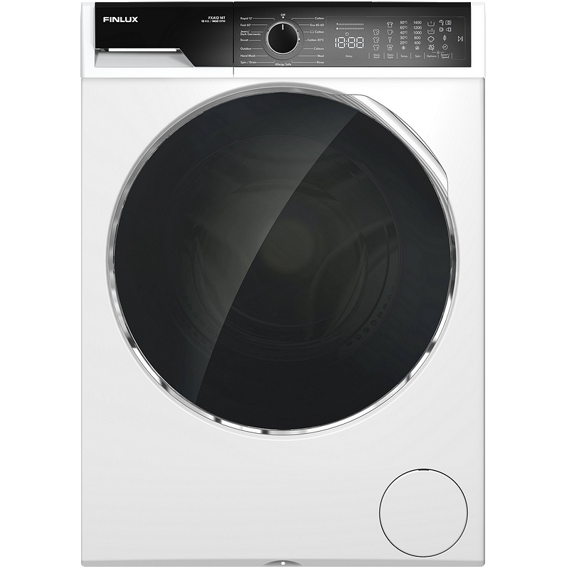 Elektrostore24 Ηλεκτρικές Συσκευές - ΣΗΜΑΝΤΙΚΟ: Σε περίπτωση διαφοράς τιμής από το κατάστημα ισχύει παντα και μόνο η τιμή του καταστήματος Finlux FXA12 14T Πλυντήριο Ρούχων 12kg, 1400 Στροφών, Α